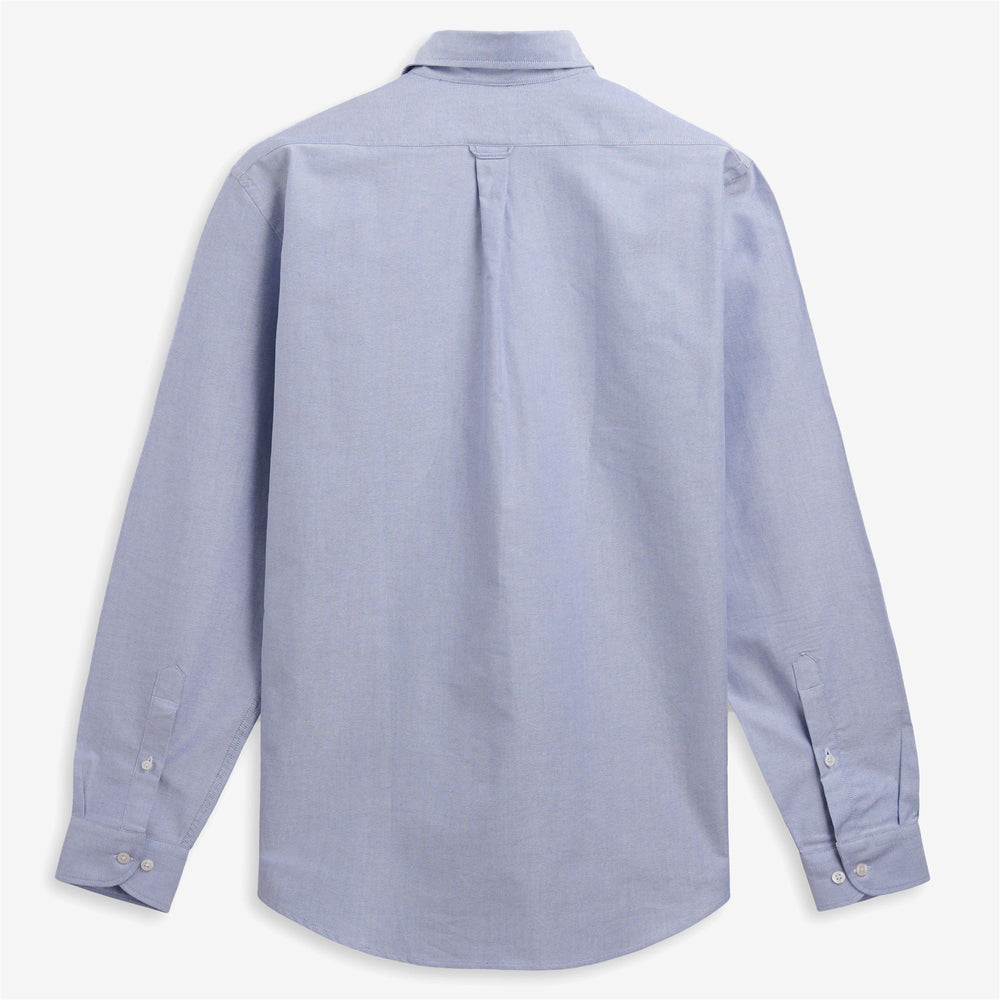 Klassisches blaues Unisex-Oxfordhemd für den Yachtsport 02
