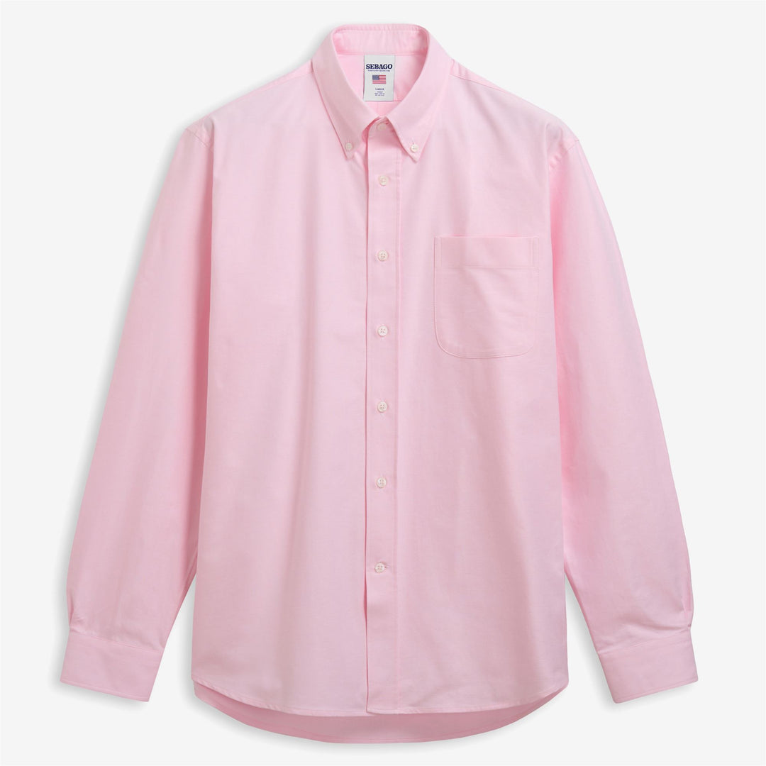 WHALEBACK OX - SHIRTS - Oxford - Unisex - PINK ISH 01
