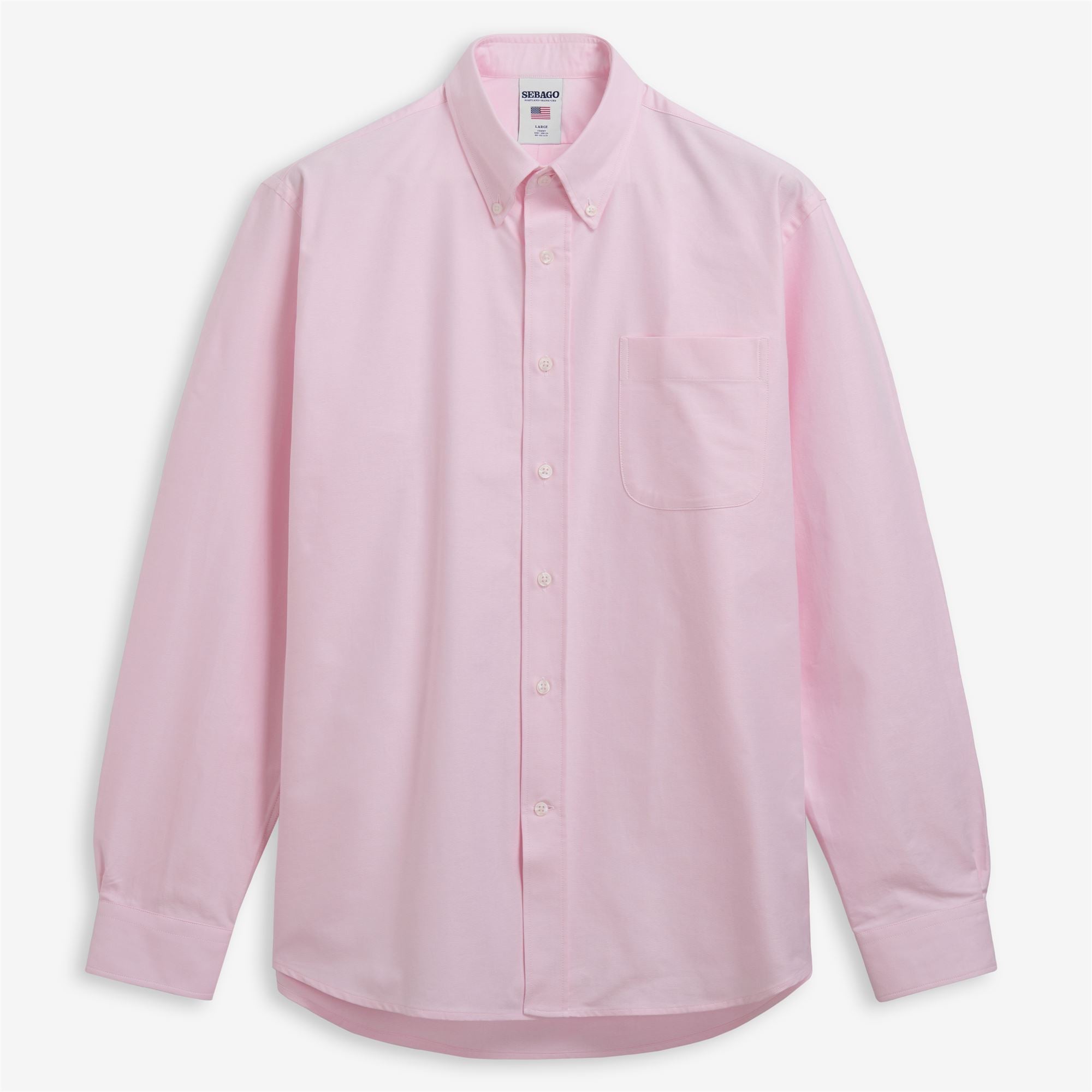 Shirts_Unisex_WHALEBACK OX_Oxford_Pink Ish - Commercial 1