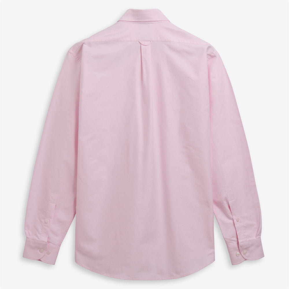 Camisa Oxford Yachting Unisex Rosa con Estilo Clásico 02