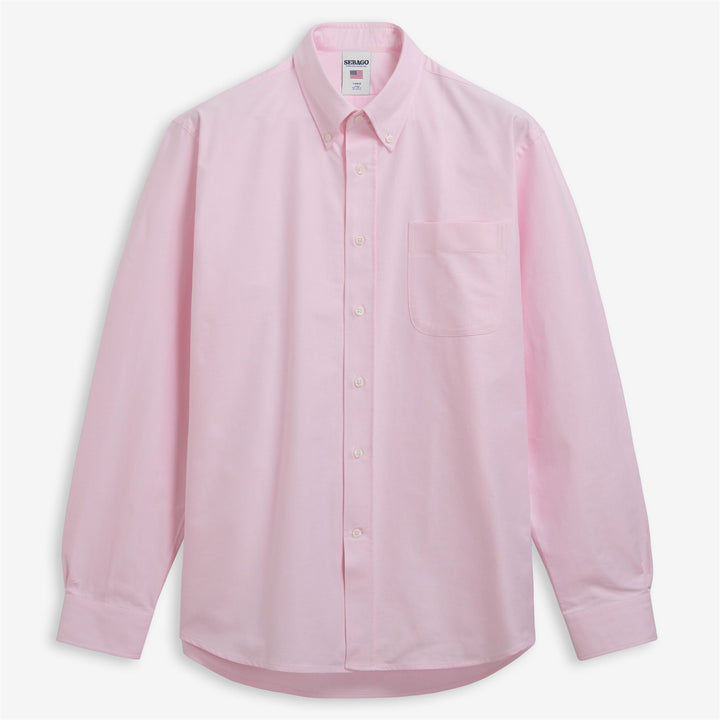 Pink Unisex Oxford Yachting Shirt with Classic Style 1