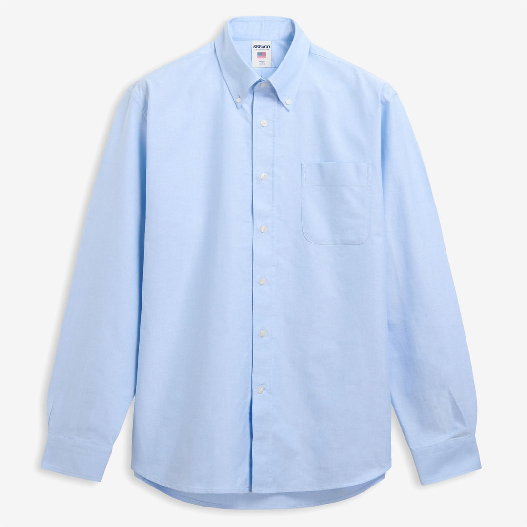 WHALEBACK OX - SHIRTS - Oxford - Unisex - AZURE AIRY 01