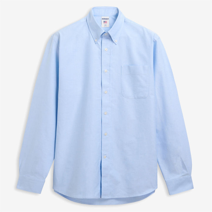 WHALEBACK OX - SHIRTS - Oxford - Unisex - AZURE AIRY 1