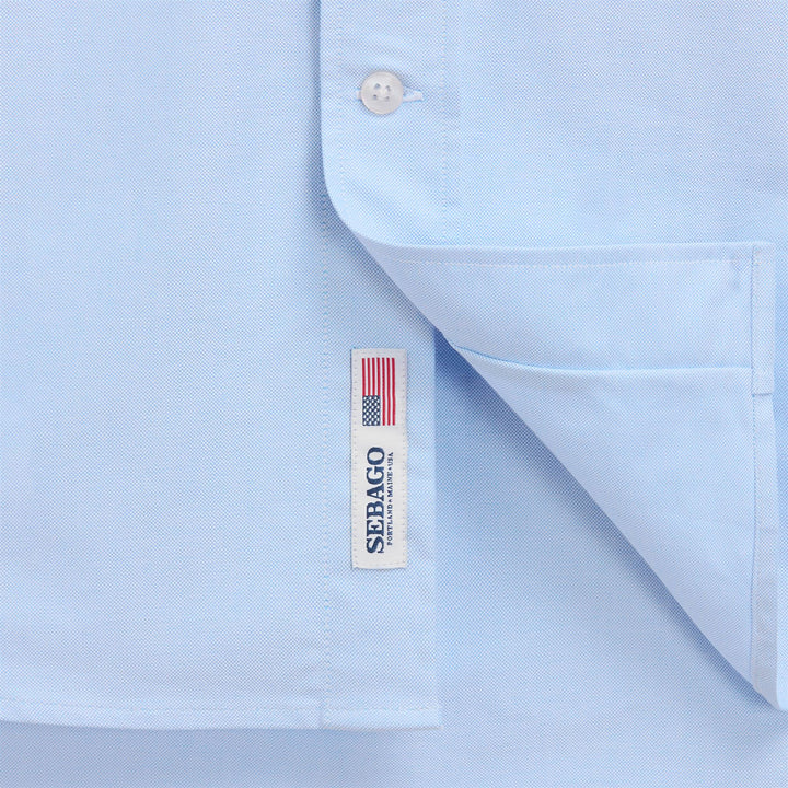 WHALEBACK OX - SHIRTS - Oxford - Unisex - AZURE AIRY 3