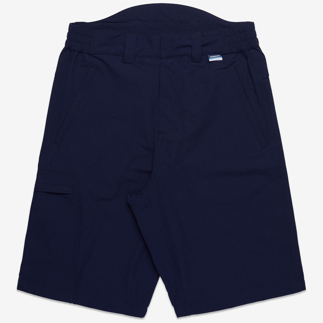 Pantaloni Cargo da Vela Unisex Blu Marino con Tessuto Elasticizzato 01