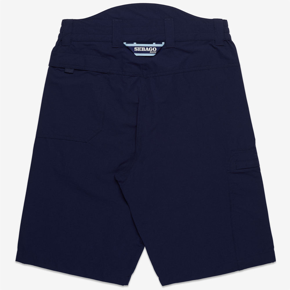Pantaloni Cargo da Vela Unisex Blu Marino con Tessuto Elasticizzato 02