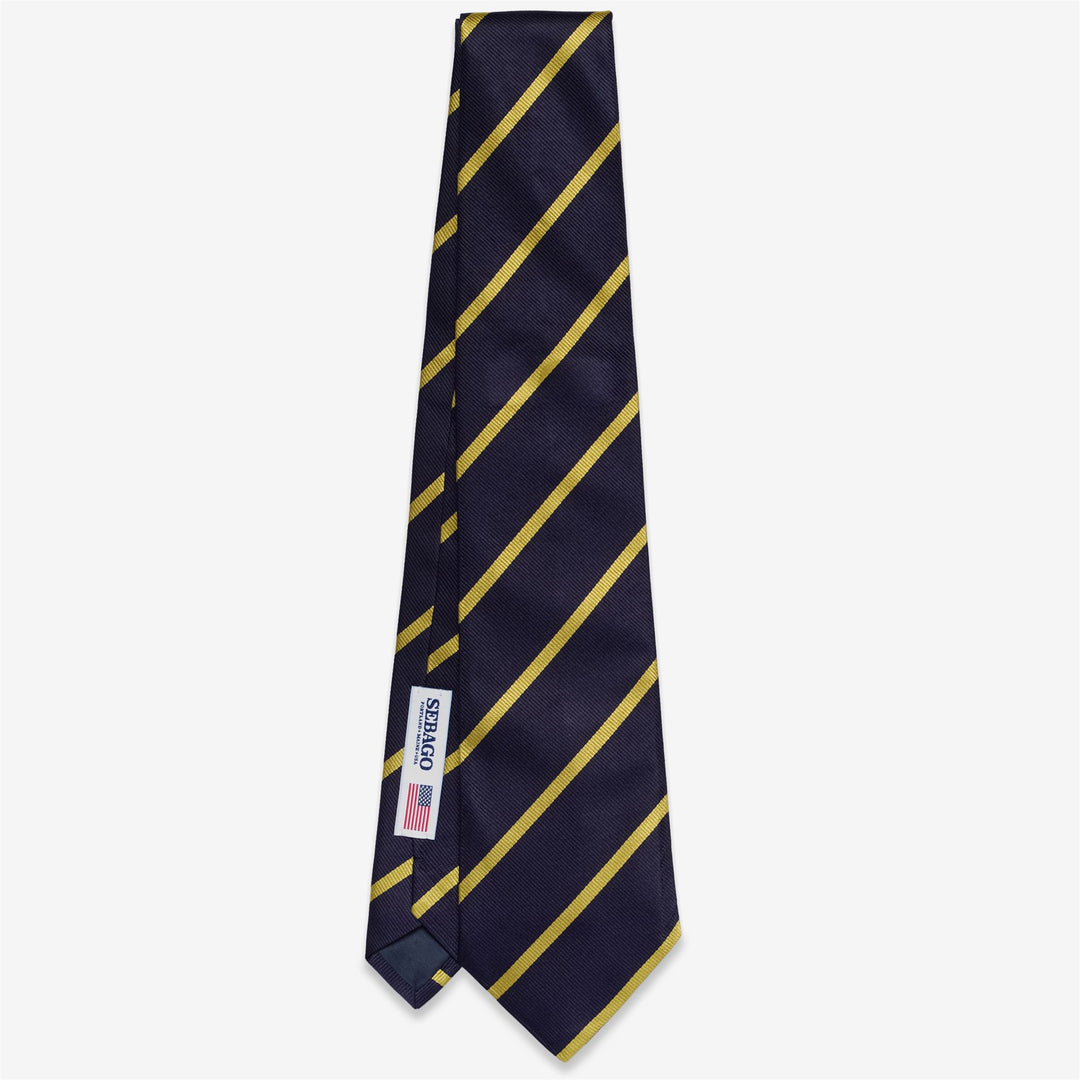Blue Men's Silk Regimental Tie for Leisure Wear 01