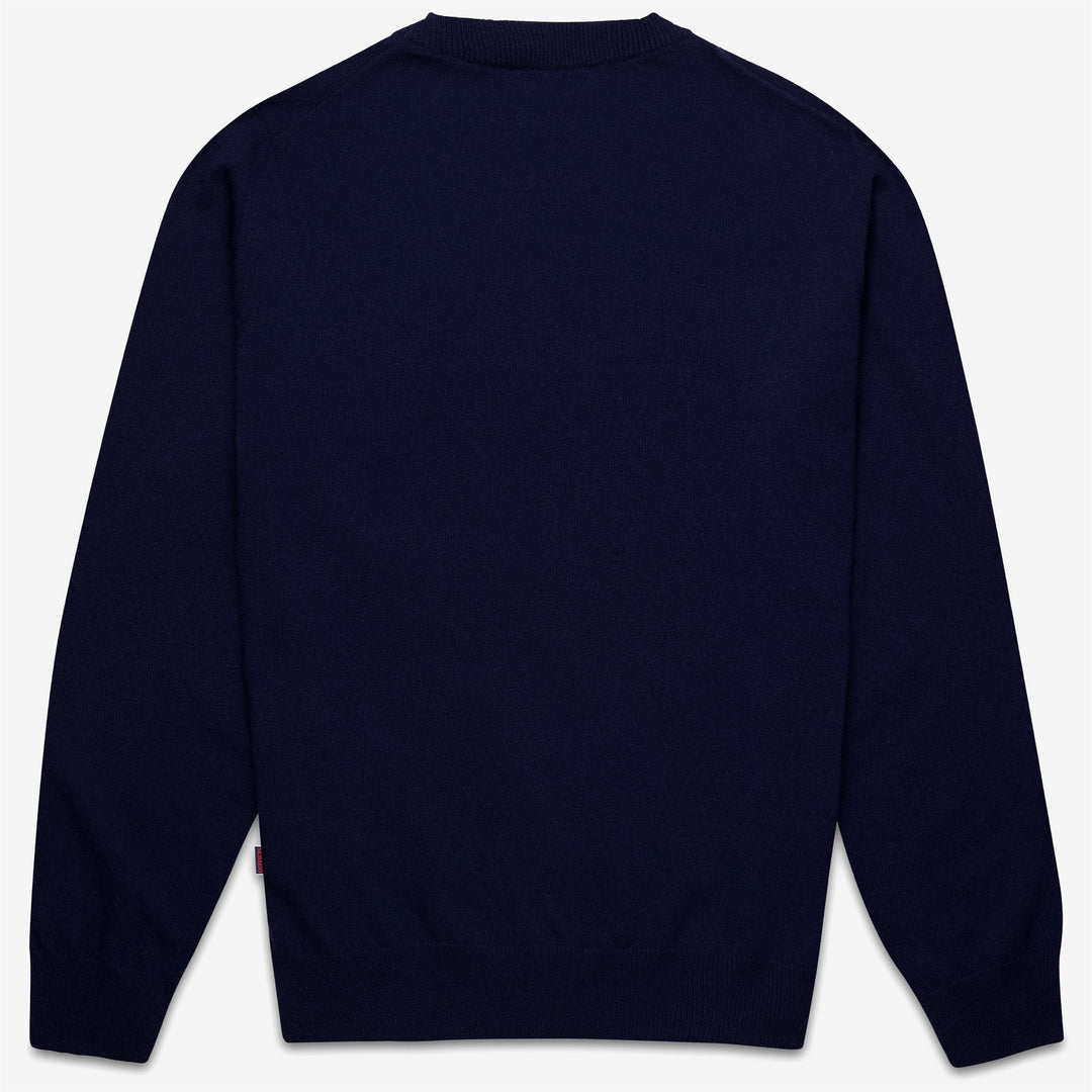 Dark Blue Unisex Wool Knitwear Jumper main