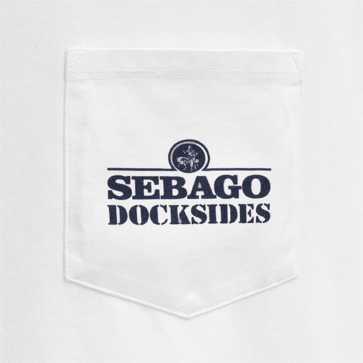 White Unisex Cotton Graphic T-Shirt with Pocket 3