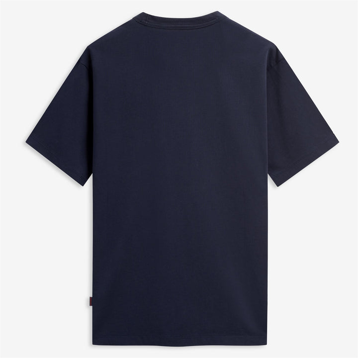 Dark Blue Unisex Cotton Adventure T-Shirt with Pocket 2