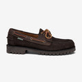 Docksides_Man_GUARDIAN_Moccasin_MOKA-DK BROWN - Commercial 1