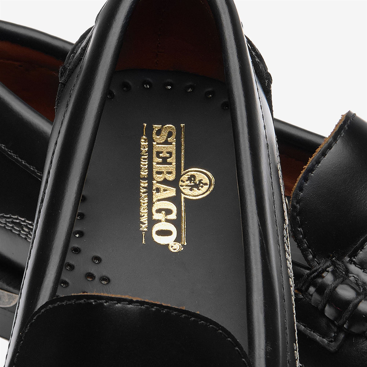 Black Women's Leather Loafer