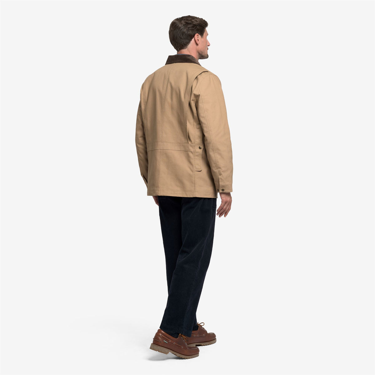 Jackets_Unisex_TENNY CANVAS_Jacket_BROWN CARTOUCHE - Commercial 5