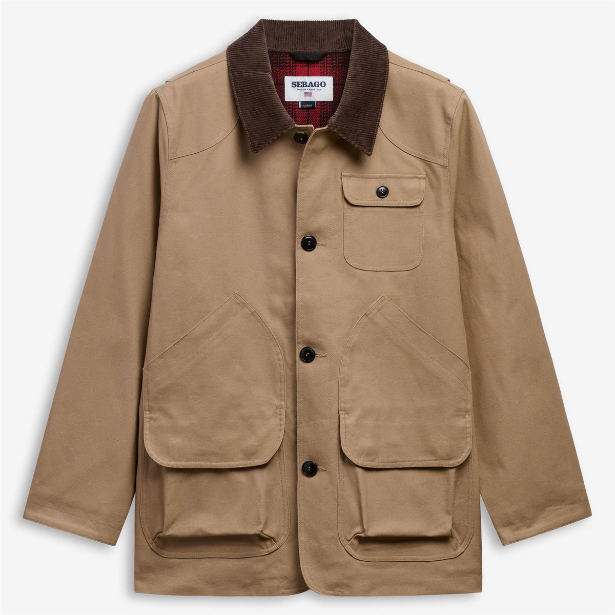 Jackets_Unisex_TENNY CANVAS_Jacket_BROWN CARTOUCHE - Commercial 1