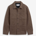 Jackets_Unisex_DORR WOOL HERRINGBONE_Jacket_Beige-Brown - Commercial 1