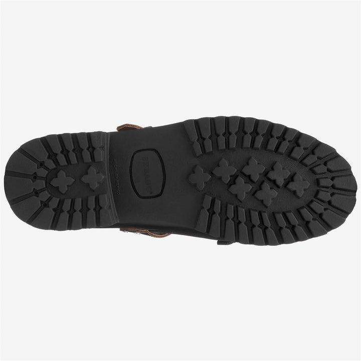 Mocassin vintage noir pour femme avec semelle crantée en caoutchouc 2