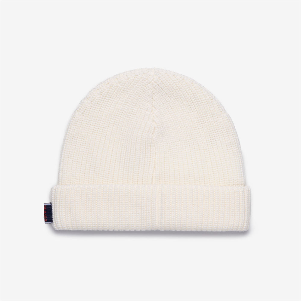 Berretto in Lana Unisex per Vela Bianco Naturale 02