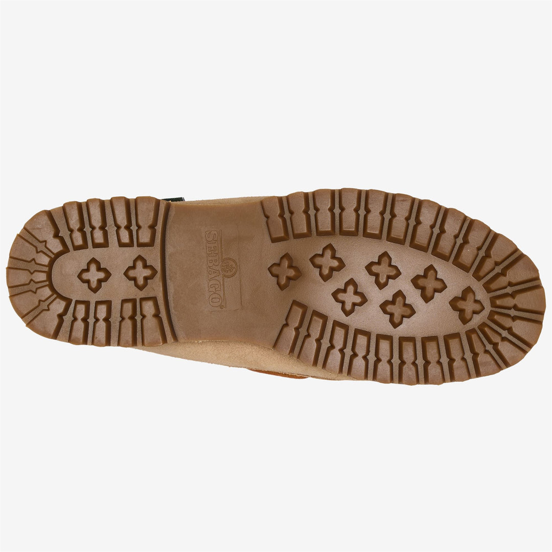 Beige Gelbe Damen Wildleder Mokassins für die Freizeit main