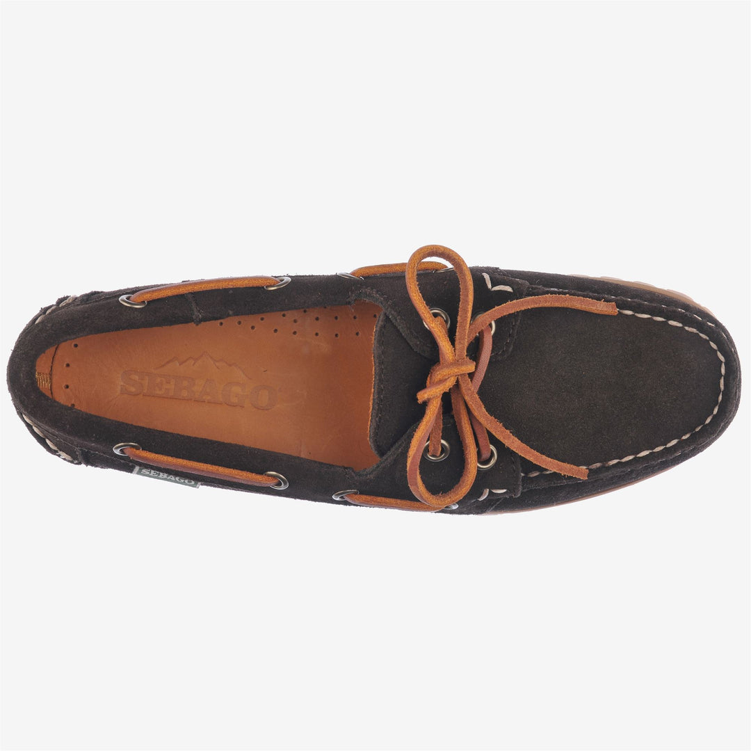 Moka Brown Women's Suede Moccasin Footwear for Leisure main