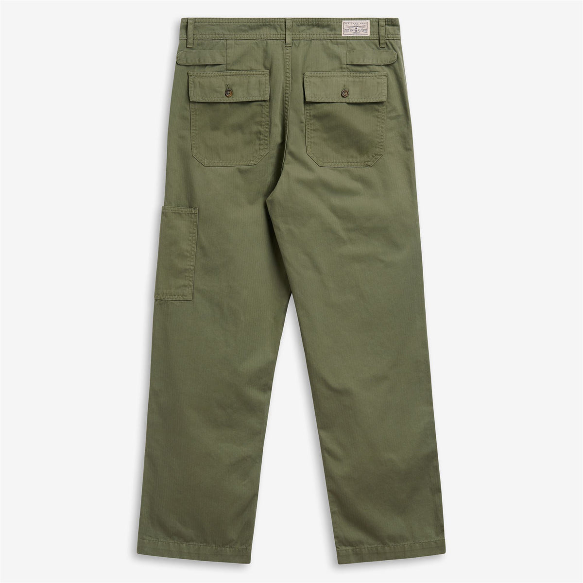 Green Men's Cotton Utility Pant