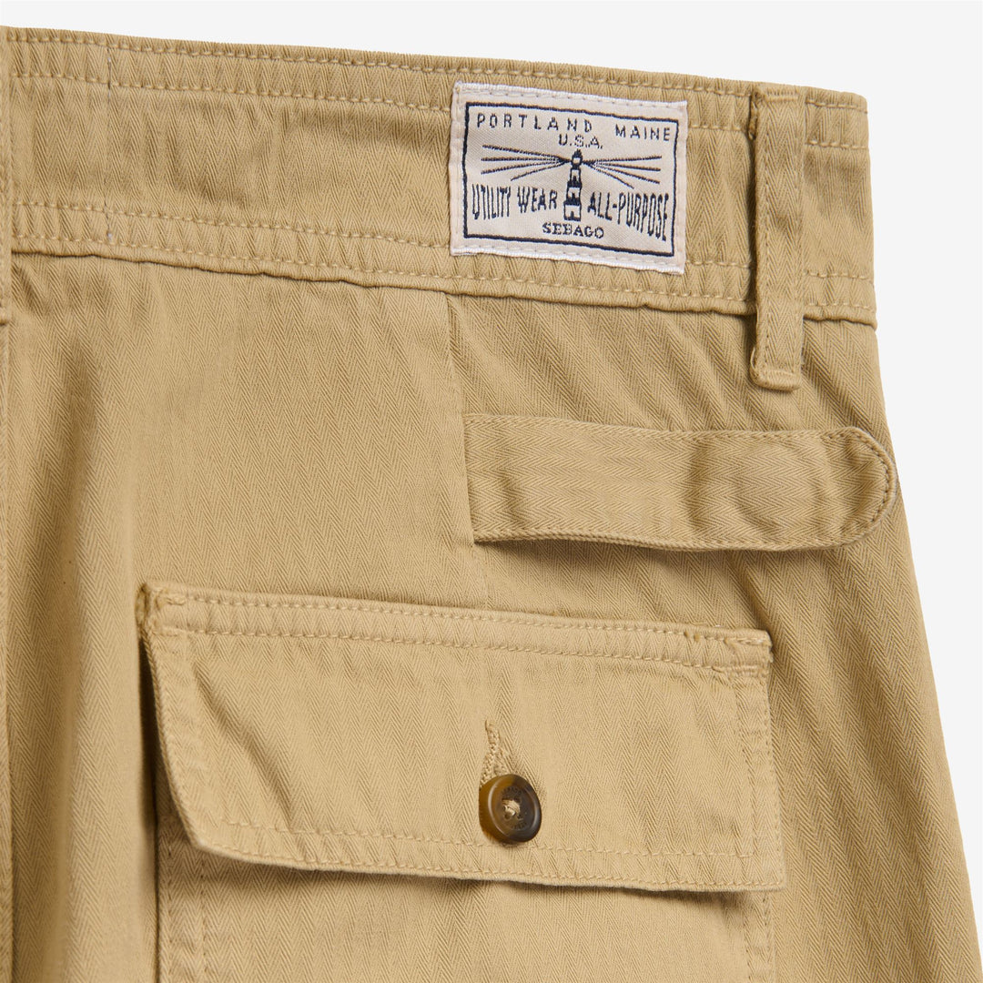 MILTON HARRINGBONE - Pantaloni - Affaticamento - Uomo - Beige Laurel main