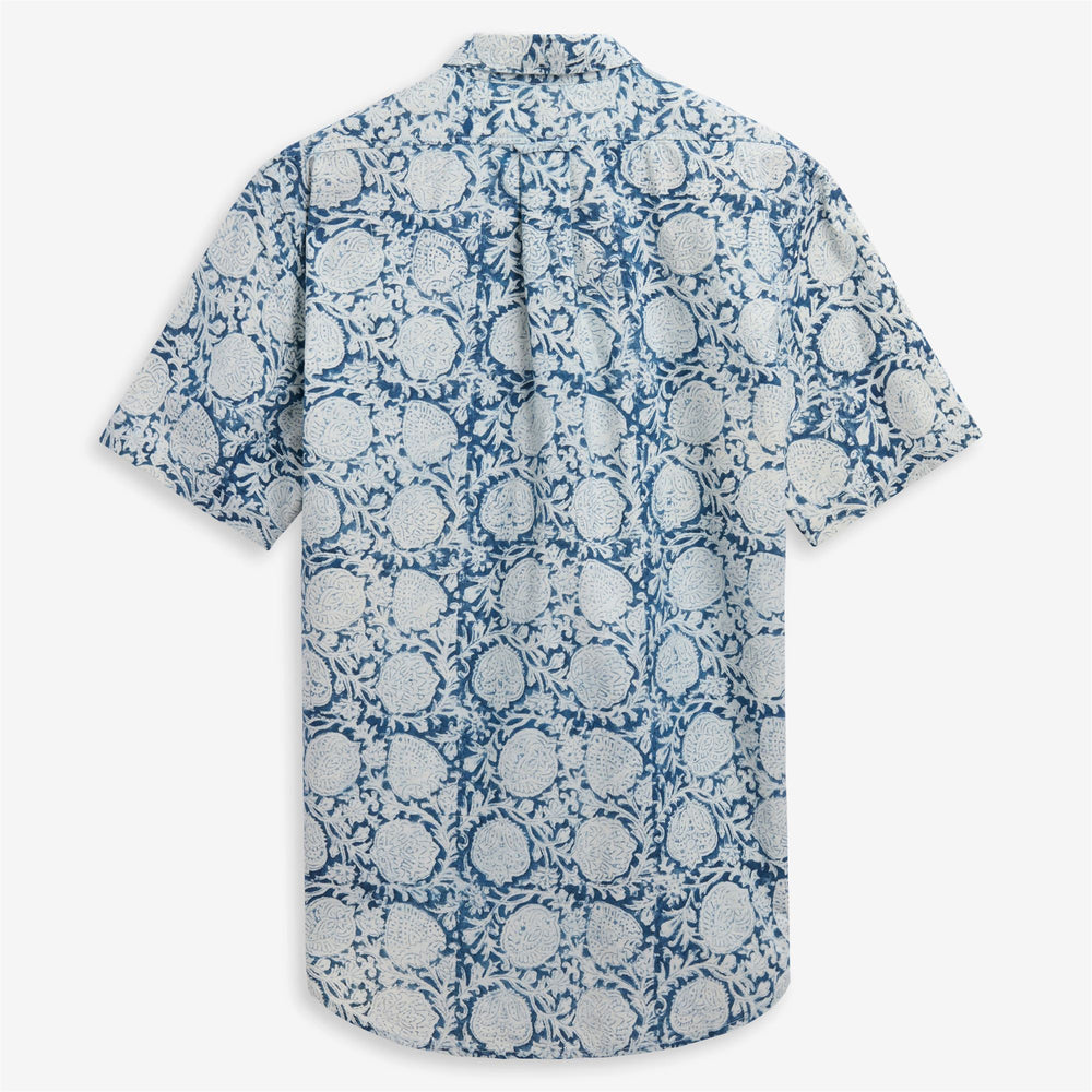 MARSHRIVER - SHIRTS - Casual - Unisex - FANCY WHITE-BLUE 02