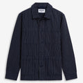 Jackets_UNISEX_DORR STRIPES_Mid_BLUE-WHITE NATURAL - Commercial 1