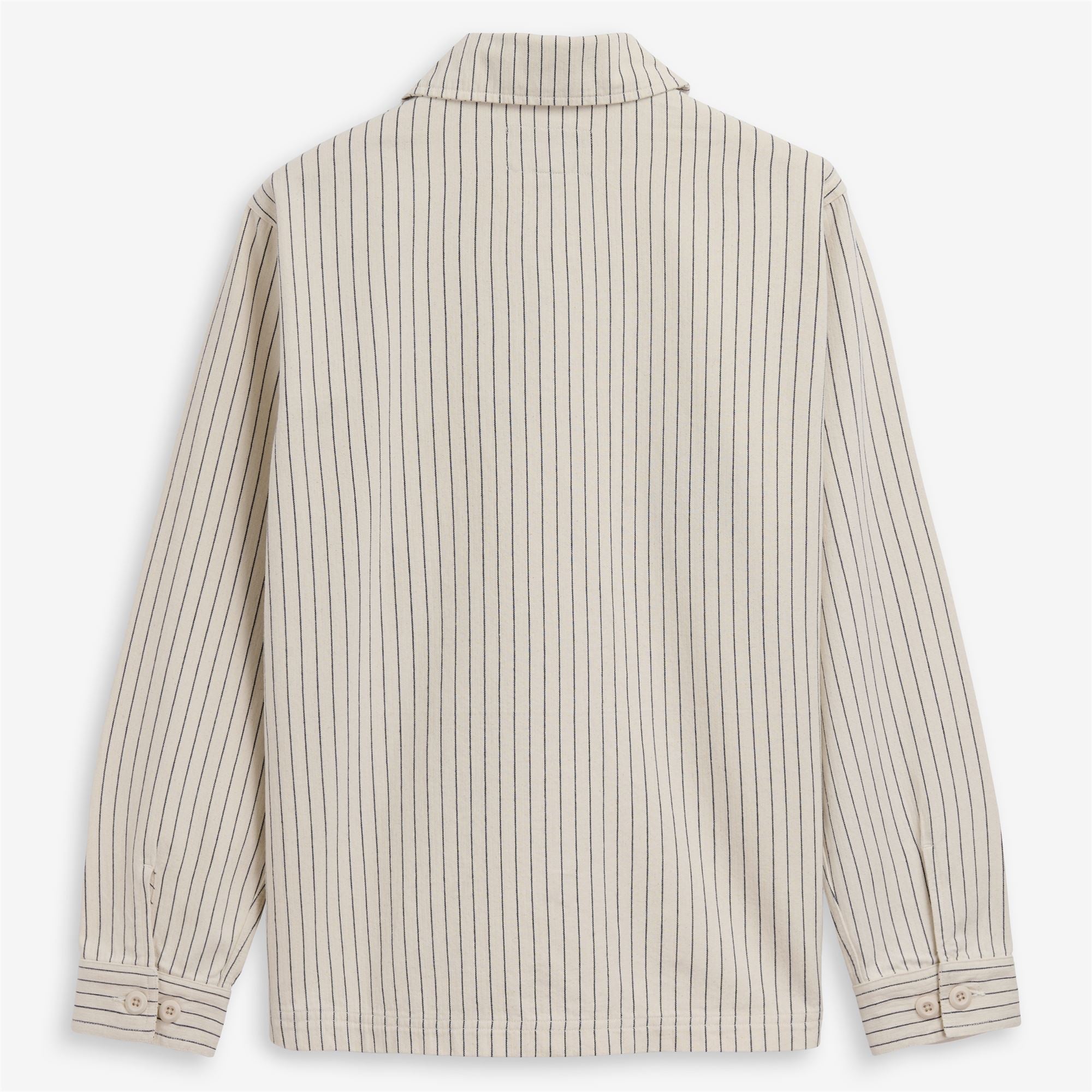 White striped Unisex Mid Workwear Jacket for Leisure | Sebago