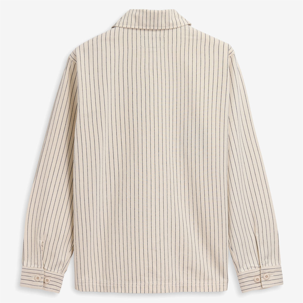 DORR STRIPES - Jackets - Jacket - Unisex - WHITE NATURAL-BLUE 02