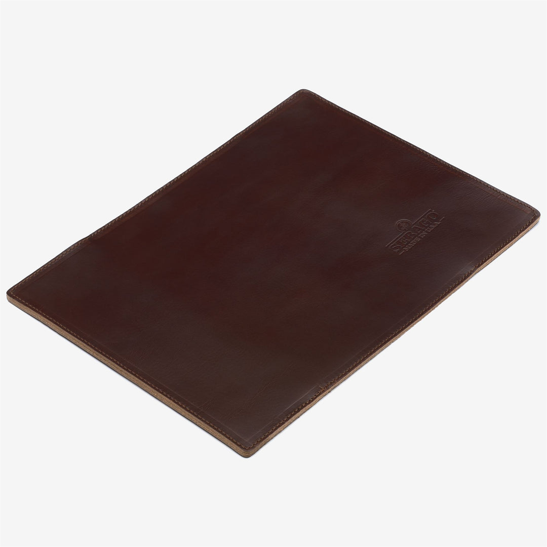 Brown Unisex Leather Agenda Cover for Functional Use 01