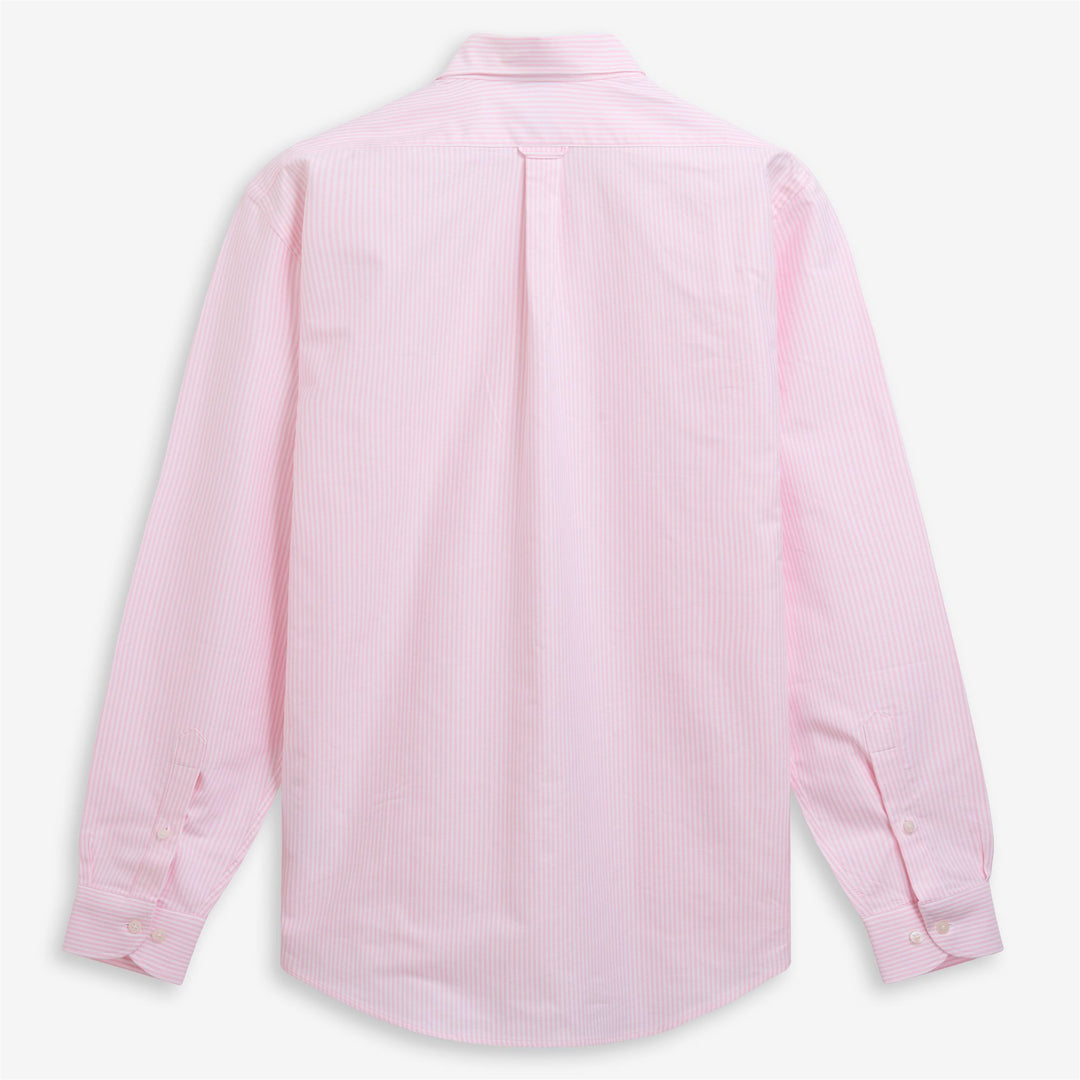 DOUBLING OX - SHIRTS - Oxford - Unisex - WARM PINK- WHITE main