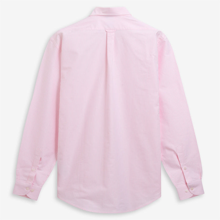 Orange unisex Oxford Yachting Shirt with Pocket 2