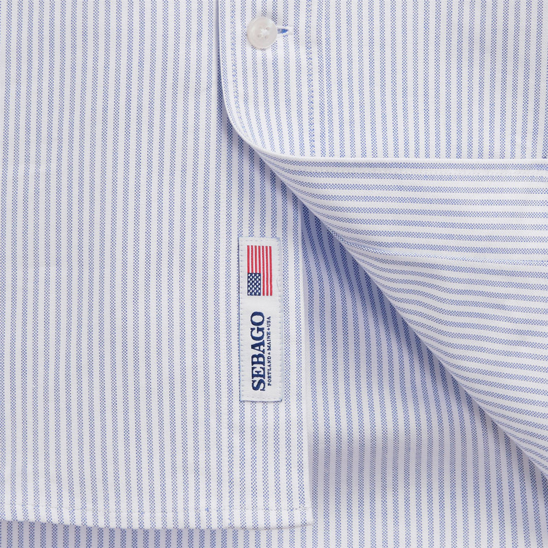 Royal blue Unisex Oxford Shirt for Yachting Activities main