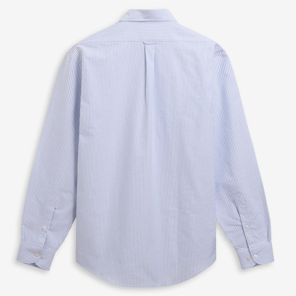 Royal blue Unisex Oxford Shirt for Yachting Activities 02