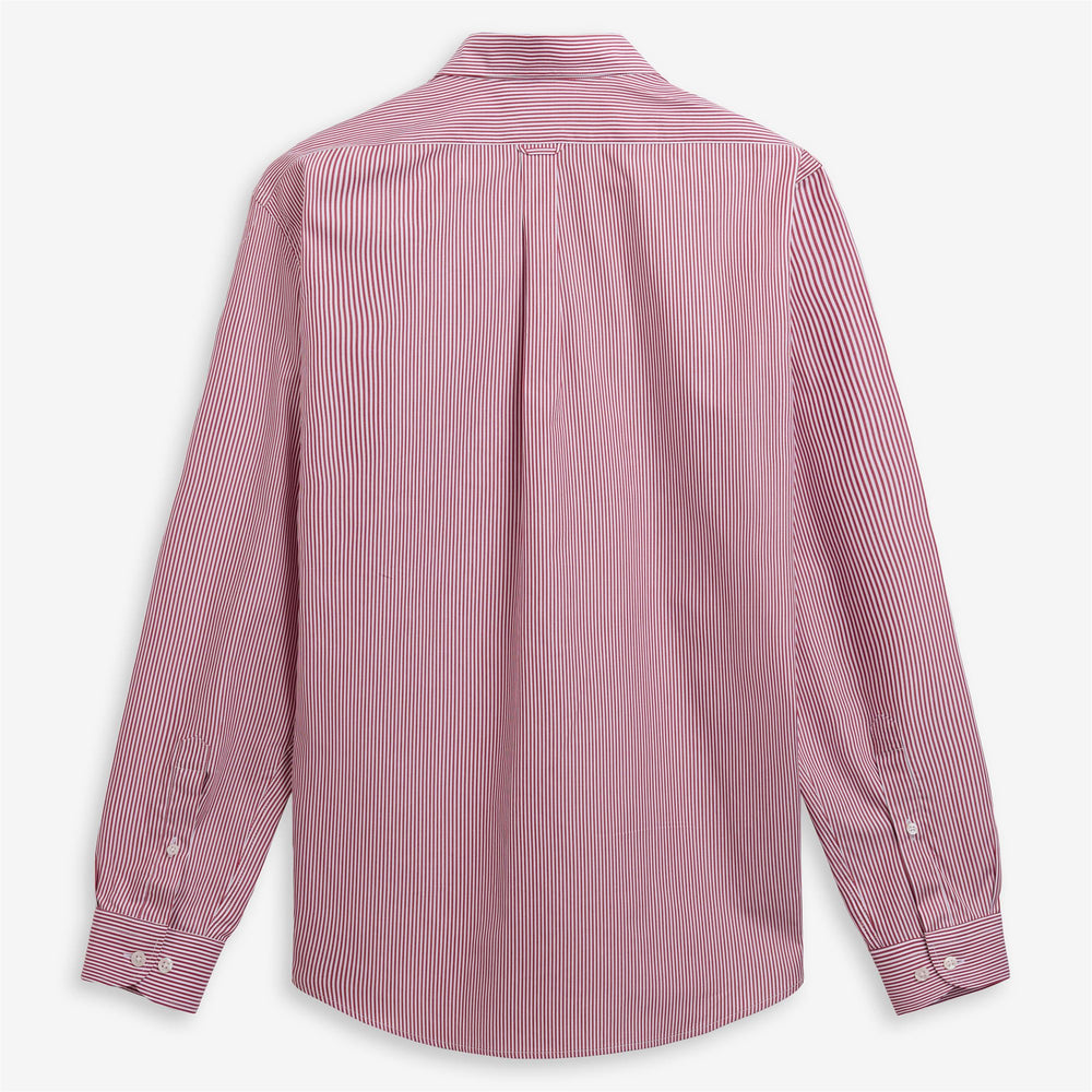 SHEEPSCOT - SHIRTS - CLASSIC - Unisex - RED-WHITE 02