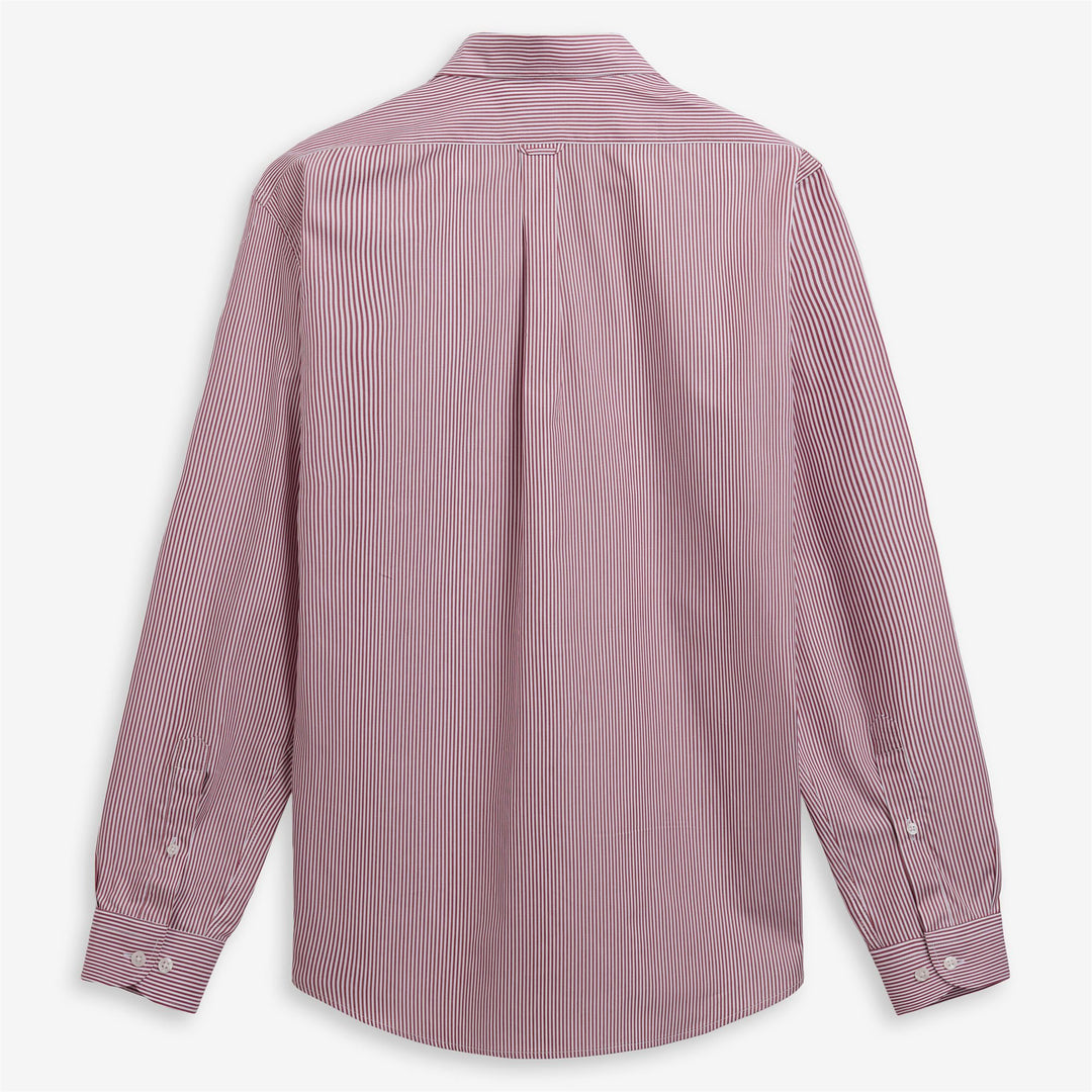 Klassisches Segelhemd, rot-weiß, Unisex main