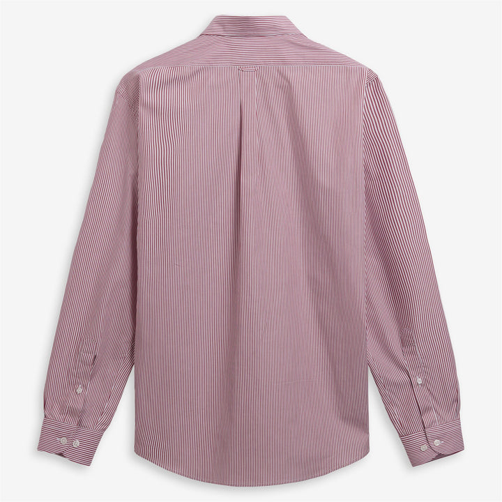 Klassisches Segelhemd, rot-weiß, Unisex 2