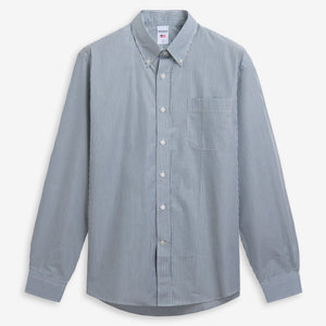 SHEEPSCOT - Shirts - Classic - Unisex - GREEN-WHITE