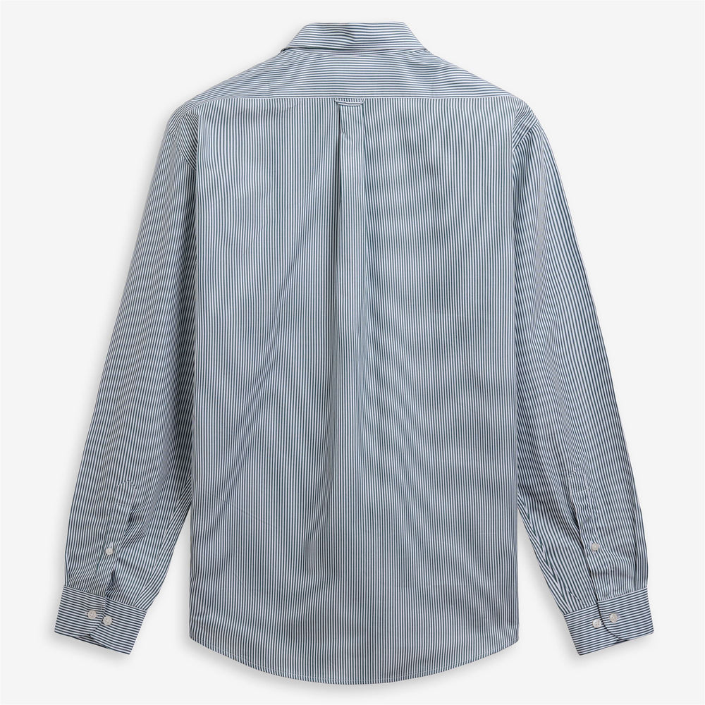 Green and White Unisex Classic Yachting Shirt 02