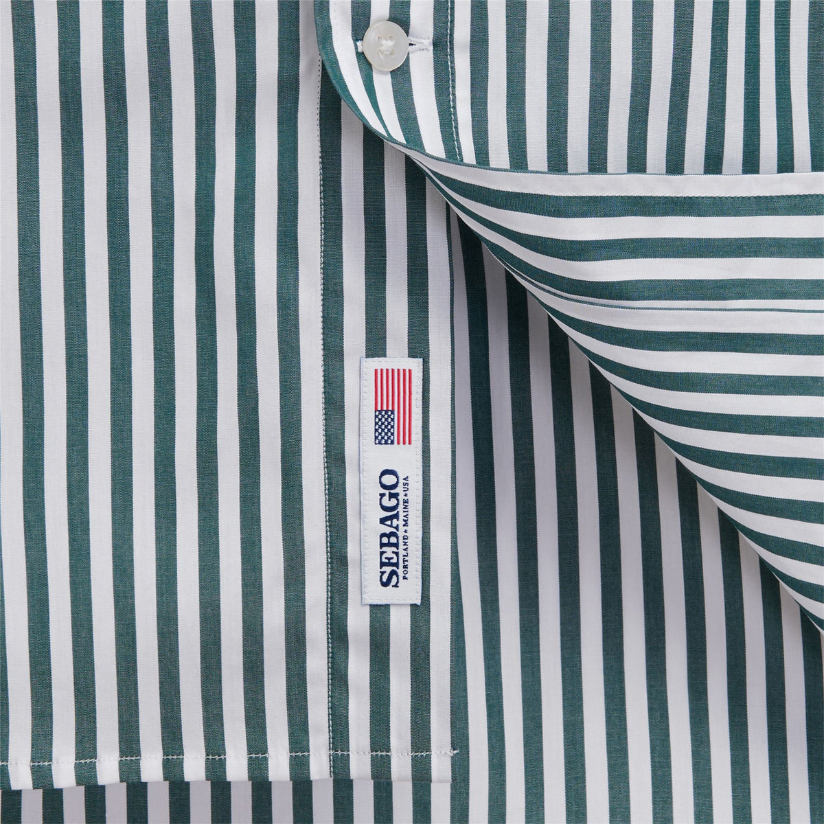Green Unisex Cotton Poplin Shirt