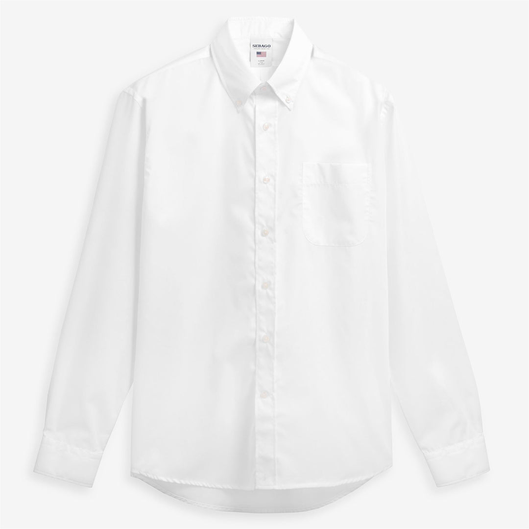 White Unisex Classic Yachting Shirt 01