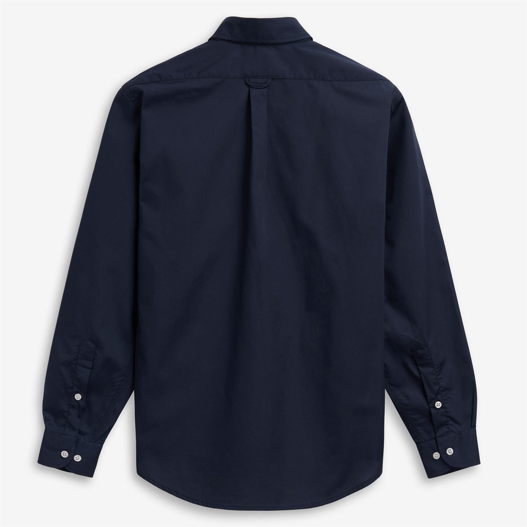 Navy blue Unisex Classic Yachting Cotton Shirt main
