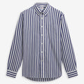 Shirts_Unisex_NEZINSCOT_Classic_NAVY BLUE-WHITE - Commercial 1