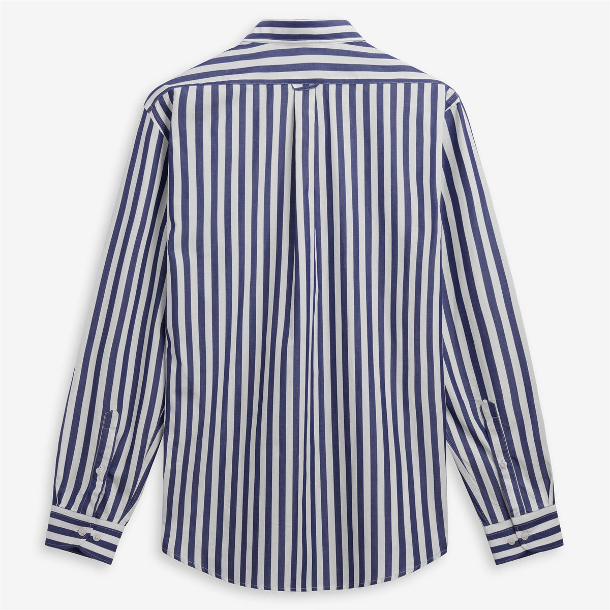 Blue Unisex Cotton Button-Down Shirt