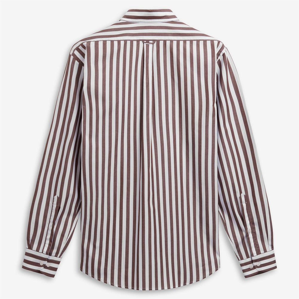 NEZINSCOT - SHIRTS - CLASSIC - Unisex - BROWN-WHITE 02