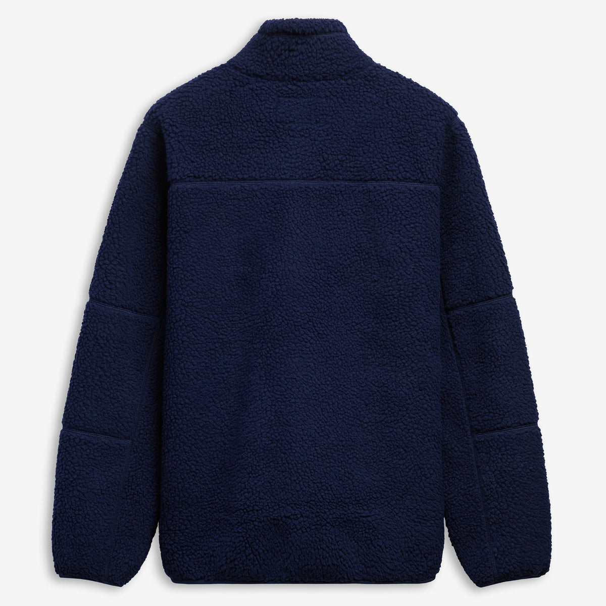 Veste en polaire sherpa bleu unisexe