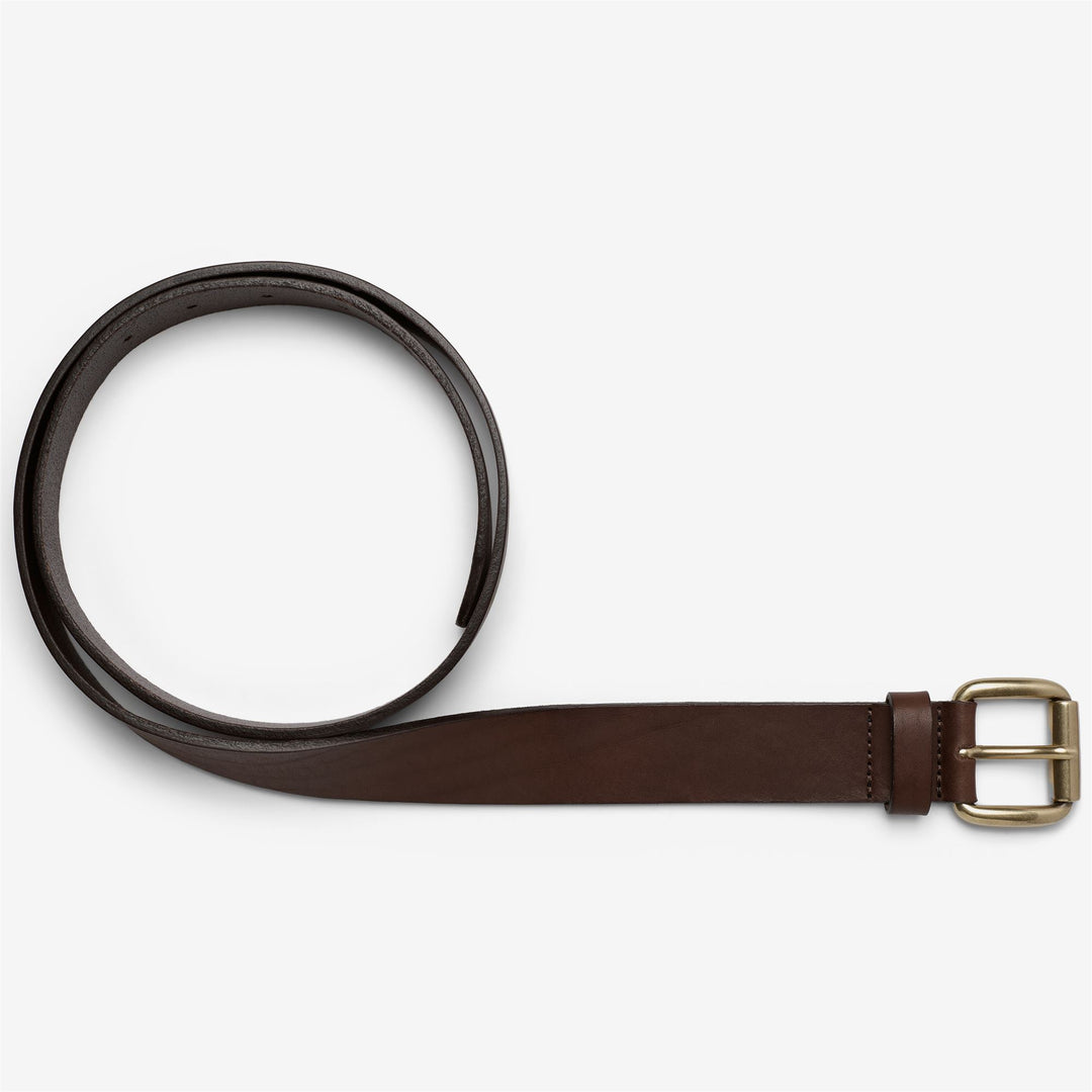 Ceinture en cuir marron pour homme, idéale pour les loisirs 01