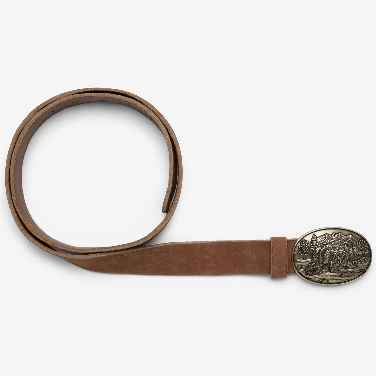 Brown Men's Leather Belt