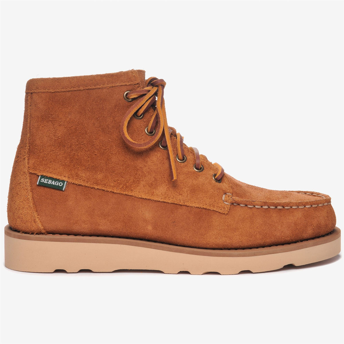 Brown Men's Suede Moccasin
