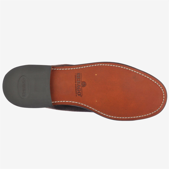 Dark Brown Men's Business Moccasin Loafers with Leather Upper 2